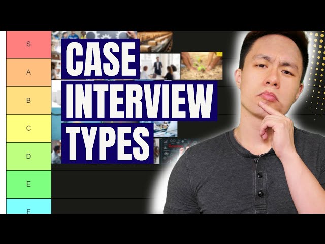 Case Interview Types Tier List
