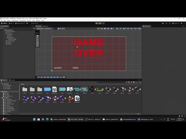TUTORIAL DUCK HUNT UNITY