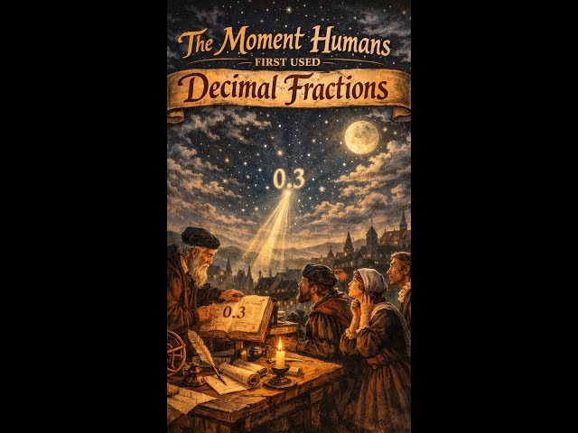 The Moment Humans First Used Decimal Fractions #Math