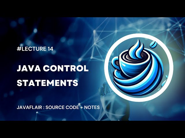 Java Control Statements 