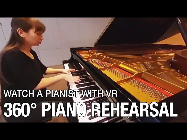 Beethoven Piano Sonata No.4 | Ricoh Theta Z1 Test with Sabina | VR 360°