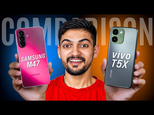 Samsung M47 vs Vivo T5x | Best Phone Under 25000?