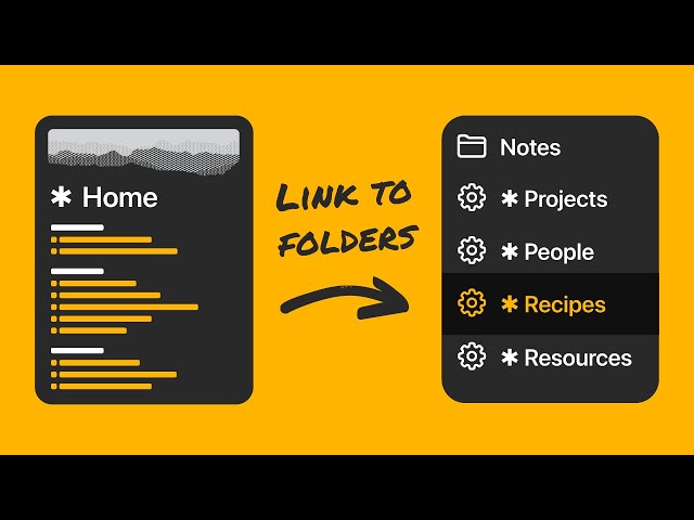 How To Link to ✱ Collections in Apple Notes Fast!
