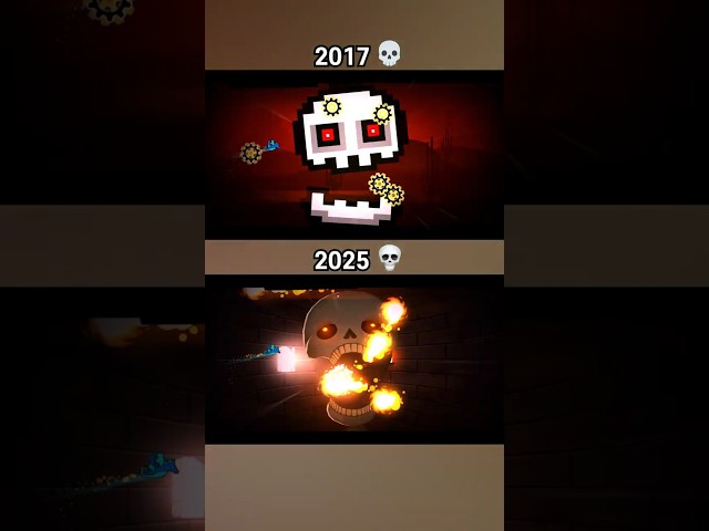 Skeleton VS Skeleton | Geometry Dash 2.2 Skeletal Shenanigans VS Press Start #shorts