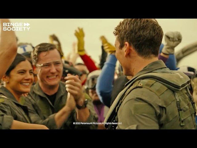 Top Gun: Maverick (2022): Maverick and Rooster Steal an Enemy F-14
