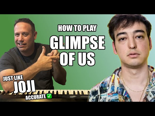 🎹Learn To Play Piano | Glimpse Of Us Joji | Accurate Lesson | Correct Sheets | Easy Tutorial ✅