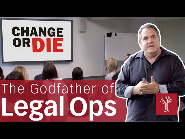 Legal Operations: A View from the inside | Legal Technology Lecture Series | David Cambria