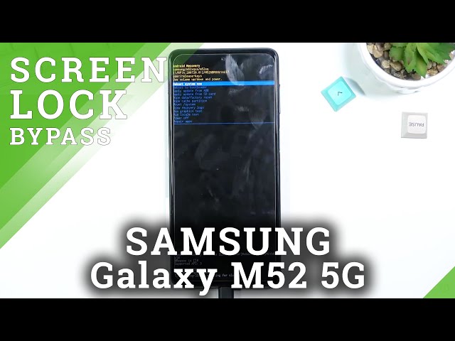How to Hard Reset SAMSUNG Galaxy M52 5G - Bypass Screen Lock / Factory Reset by Recovery Mode