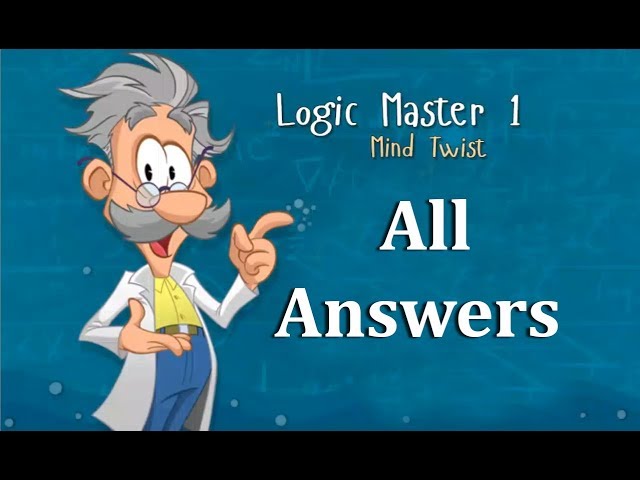 Logic Master 1 Mind Twist All Answers P1 of 3