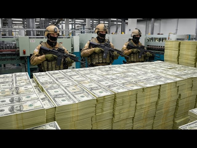Inside the U.S. Dollar Factory – How America Prints BILLIONS Every Day! (Full Process)