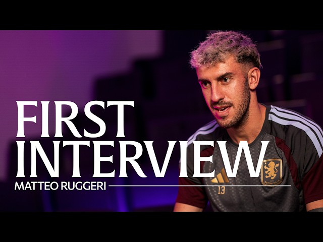 "I'm here to defend these colours and fight for big things" | FIRST INTERVIEW | Welcome Ruggeri 🇮🇹
