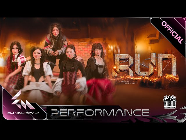 RUN - Châu Bùi, Ánh Sáng AZA, 52Hz, Yeolan, LyHan | Em Xinh Say Hi [Performance]