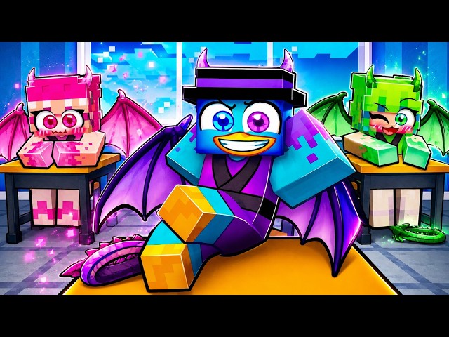 El Único DRAGON del END en ESCUELA de DRAGONES!
