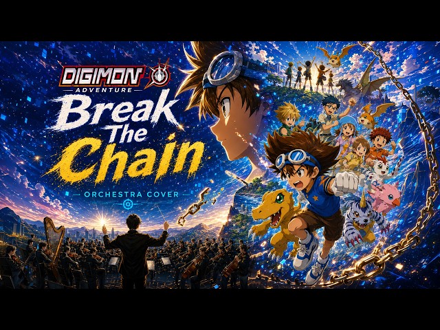 Break the Chain – Digimon Adventure: 2020 Insert Song | Epic Orchestral Cover (デジモンアドベンチャー: 挿入歌)
