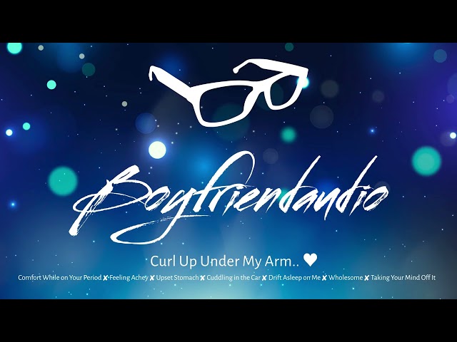 Curl Up Under My Arm.. [Boyfriend Roleplay][Period Comfort][Cuddling in Car][Upset Stomach] ASMR