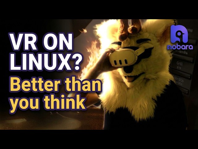 Linux for vr gaming isn't scary.