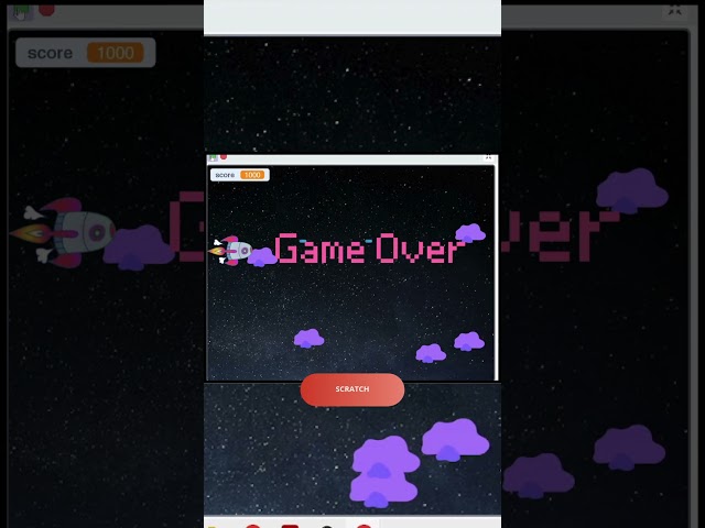 Scratch Game tutorial | Scratchjr tutorial animation | #scratch #gamemaker #griffpatch #scratch