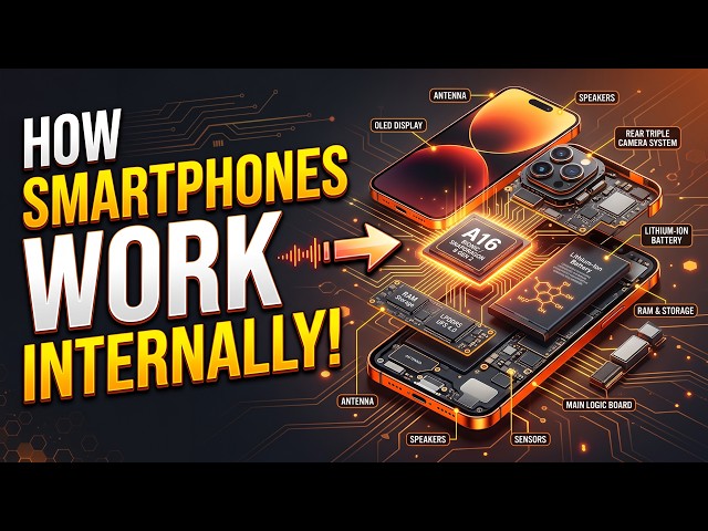 How Smartphones Work Internally – A Computer in Your Pocket That Rarely Gets Explained.