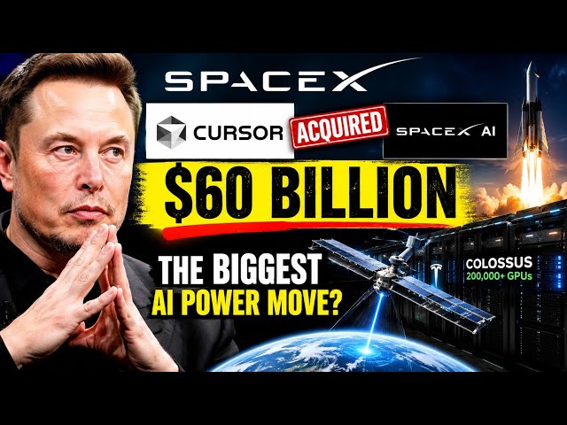 SpaceX’s Reported $60 Billion Cursor Acquisition Explained | The Future of AI Infrastructure?