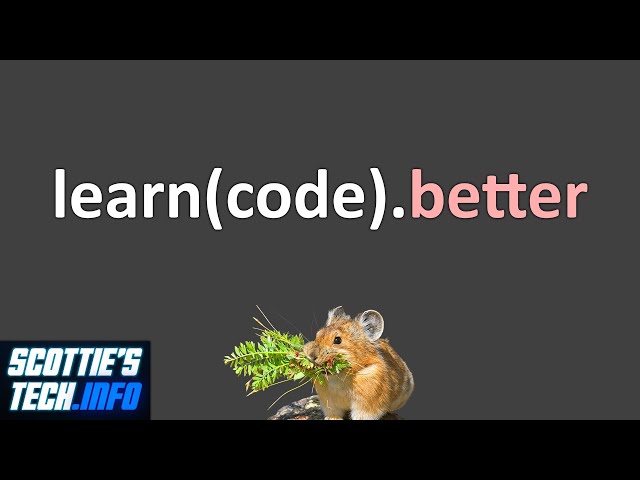 How to learn to code (or anything else)