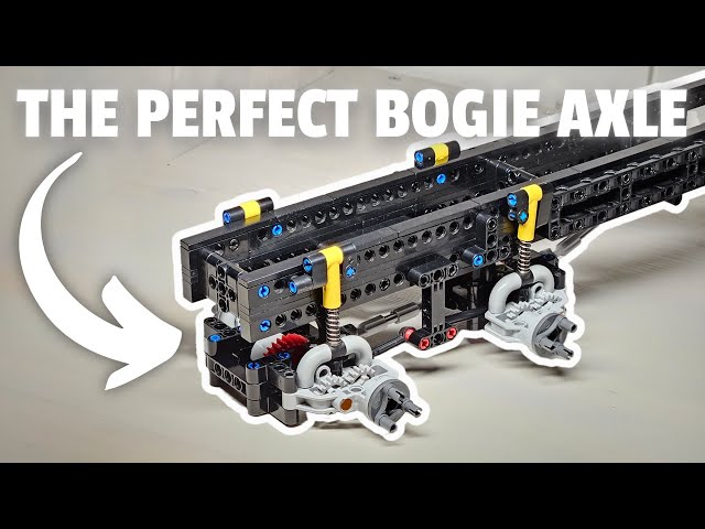 How to build the perfect truck tandem axle from LEGO Technic
