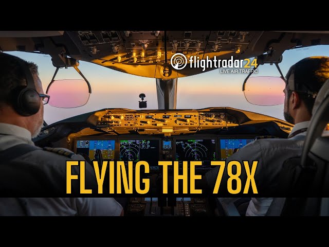 How to pilot a 787-10 (FRA-AUH flight deck!)
