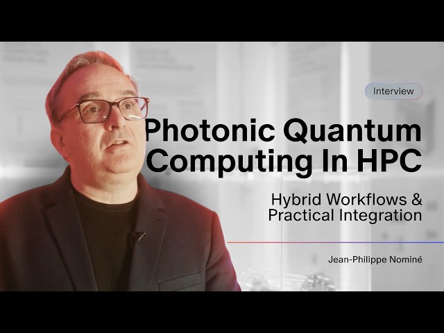 What Can Photonic Quantum Computing Bring to HPC? | Lucy