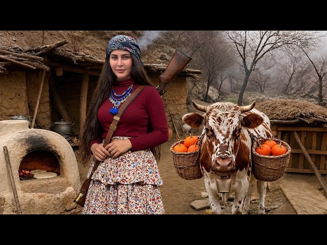 Fresh Zucchini from the Garden | Traditional Village Cooking🌿🎃