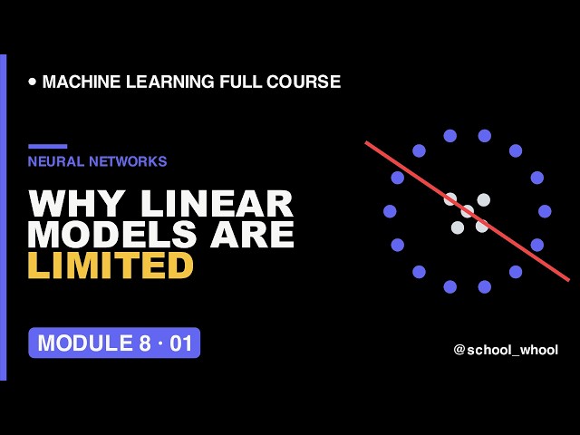 M8L1: Real Reason We Need Neural Networks | Machine Learning free course #ai #datascience