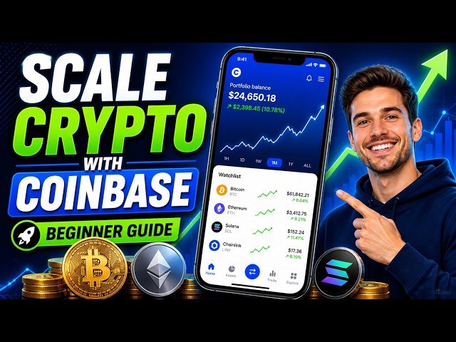 How to Scale Your Crypto Investments with Coinbase - Beginner Guide