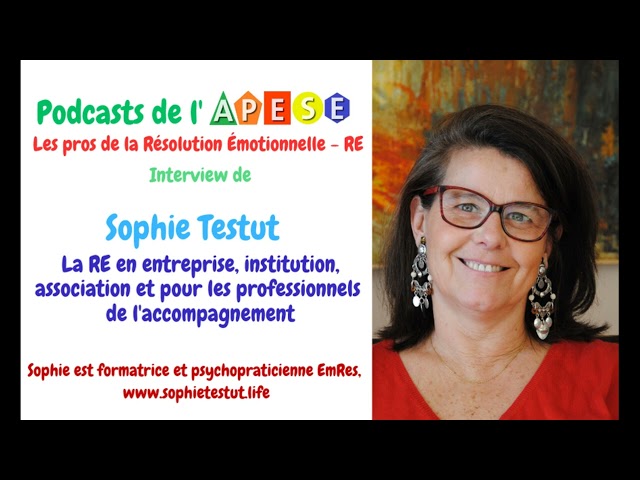 Sophie Testut - La RE formation en entreprise et formation pour toutes et tous
