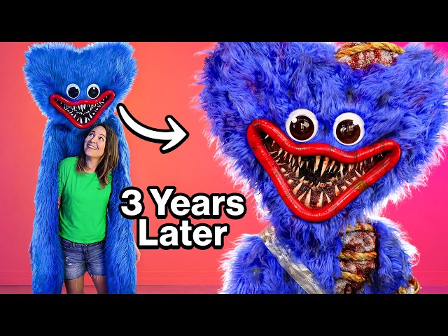 We Built Our First Animatronic Again (HUGGY WUGGY)