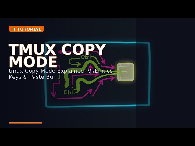 tmux Copy Mode Explained: Vi/Emacs Keys & Paste Buffer Demo