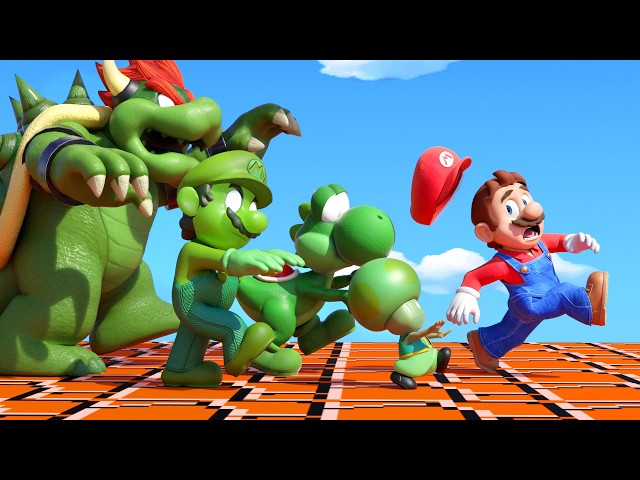 Mario and Yoshi in  Zombie Apocalypse