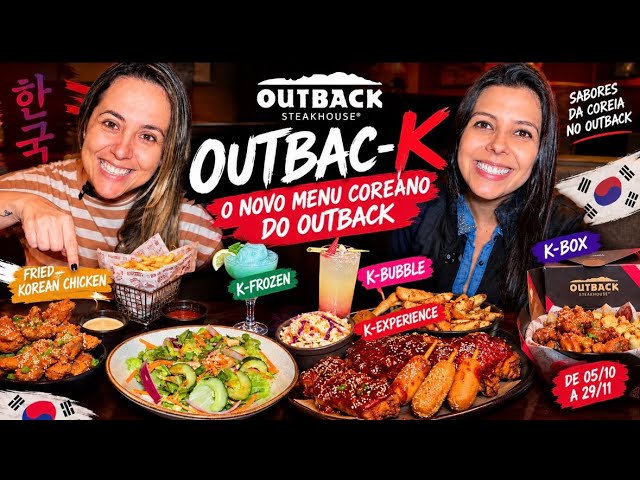 OUTBACK LAUNCHED A KOREAN MENU! K-Experience, KOREAN FOOD - OUTBAC-K