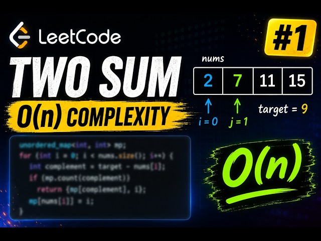 Leetcode problem #1 -  C++