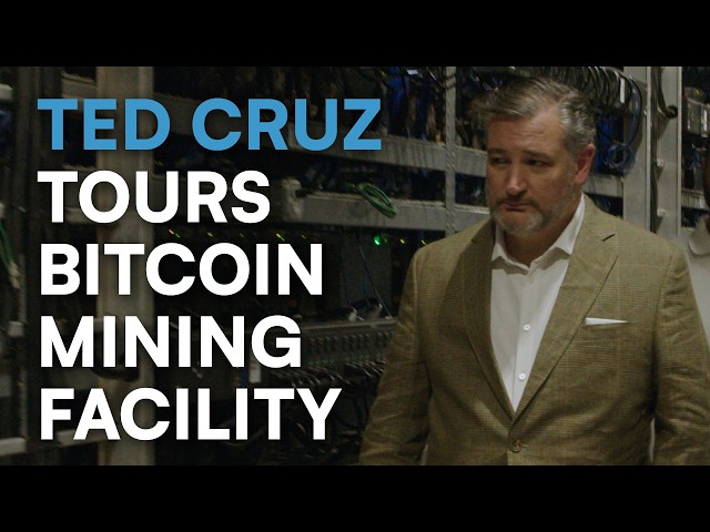 Ted Cruz Visits One of North America's Largest Bitcoin Mining Data Centers