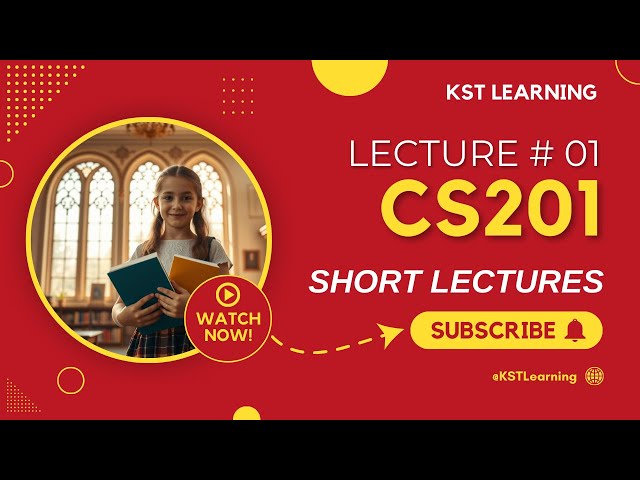 CS201 Short Lecture - 01 | VU Short Lecture | Introduction to Programming in (Urdu / Hindi)