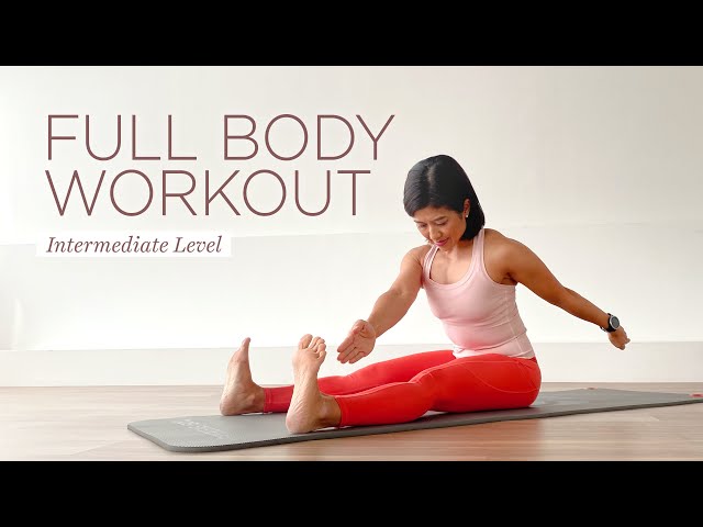 30 min Full Body Workout - Intermediate Pilates Class