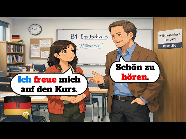 Deutsch Dialogen (A2-B1) | Deutsch lernen durch Hören | Alltag Deutsch Lernen mit Geschichten