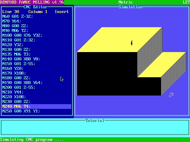 DOSBox 0 74, Cpu speed      3000 cycles, Frameskip  0, Program    FANUCM