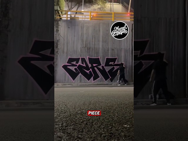QUICK GRAFF ACTION 💨 #graffiti #graffitiart #shorts