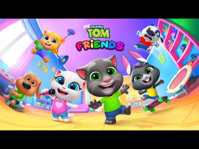 MY TALKING TOM FRIENDS - Walkthrough Gameplay [iOS, Android]