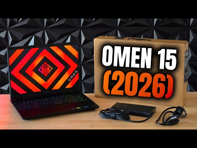 HyperX Omen 15 (2026) Unboxing - 15" Mid-range Gaming Laptop (RTX 5060 + Intel i7)