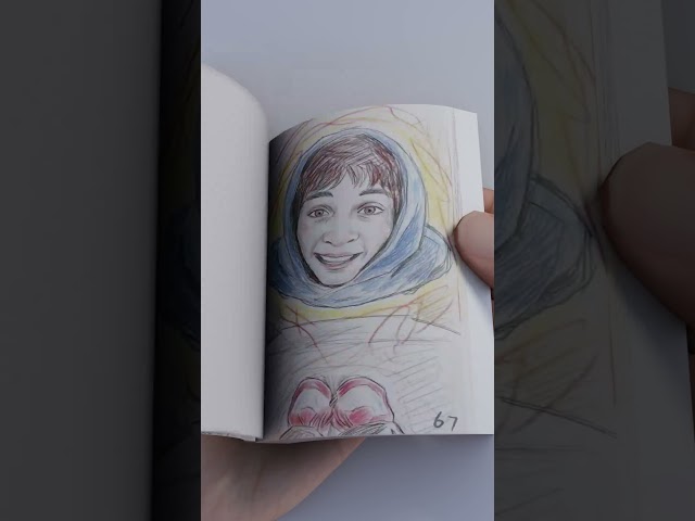 The way cadel said "SO CUTE"❤ - Flipbook #Creativity #flipbook