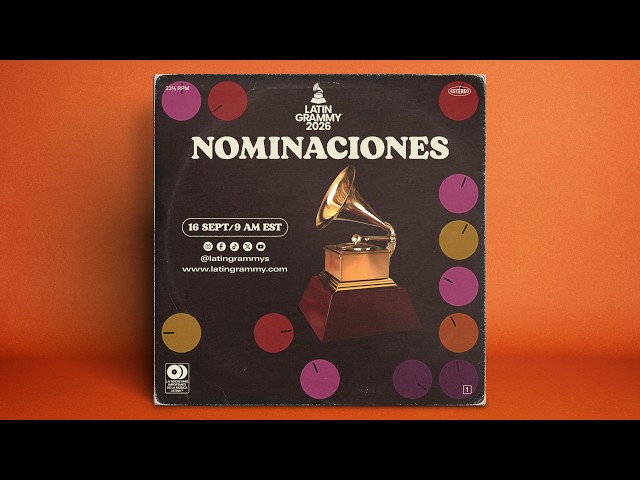 Anuncio de Nominaciones Latin GRAMMY 2026