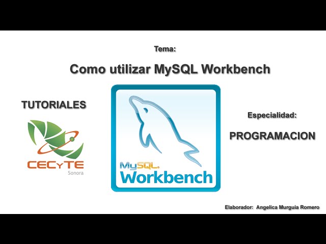 Tutorial como usar Workbench, crear diagramas, tablas, relaciones y manipular registros