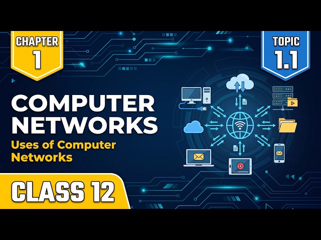 Introduction to Computer Networks & Uses Class 12 | Computer Science in Urdu Podcast | Topic 1.1