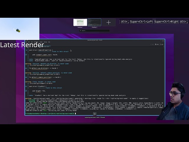 Building a #Raytracer with #Rust and #nixos - #Positioning #Camera