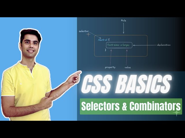 Basic CSS Selectors and Combinators: Step-by-Step Tutorial